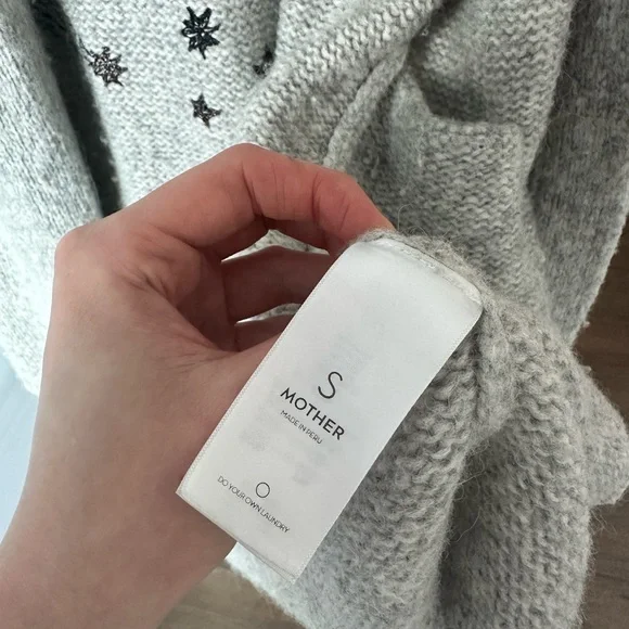 MOTHER The Hip Cardigan in Map Of Stars - Picture 11 of 16